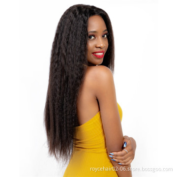 10a Wholesale Cheap Cuticle Aligned Virgin Mongolian Human Hair 360 Lace Frontal Afro Kinky Straight Curly Wig